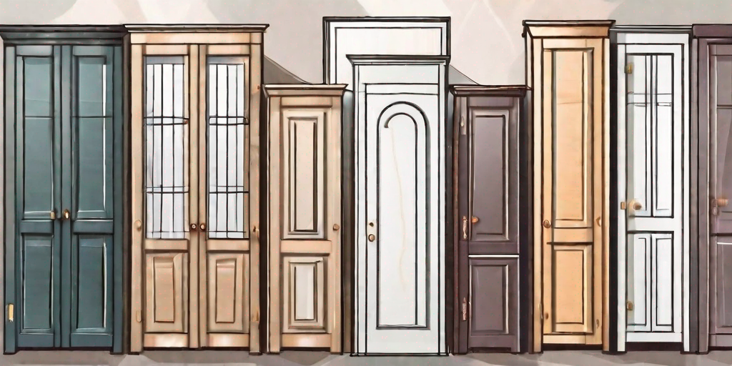 Beautiful Door Cabinets to Enhance Your Home Decor - All Homely