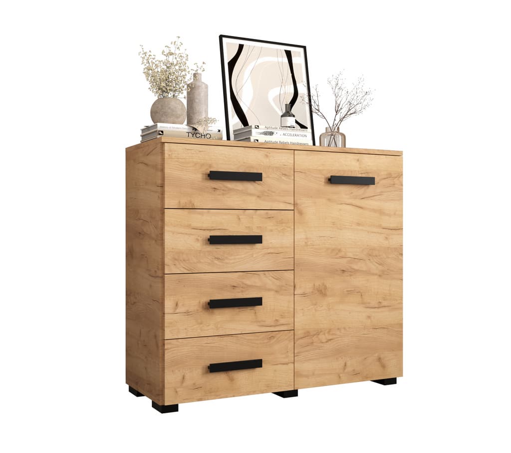 Bergamo Sideboard Cabinet 100cm All Homely