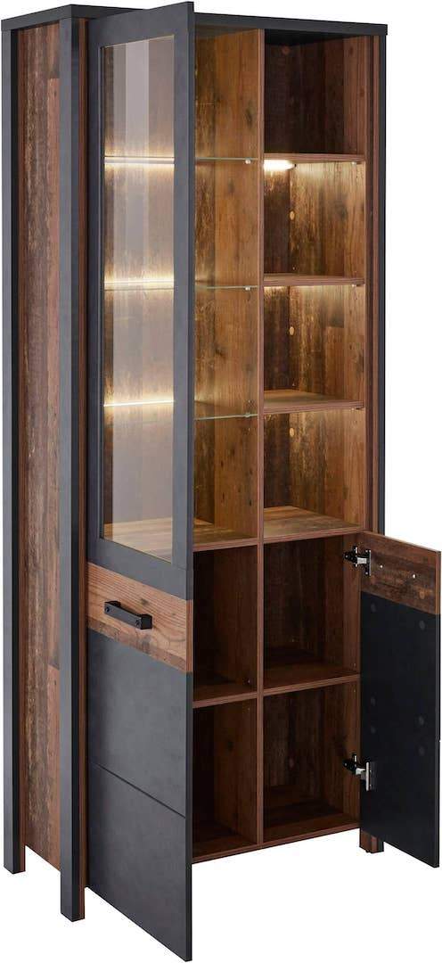 Buffalo 12 Tall Display Cabinet All Homely