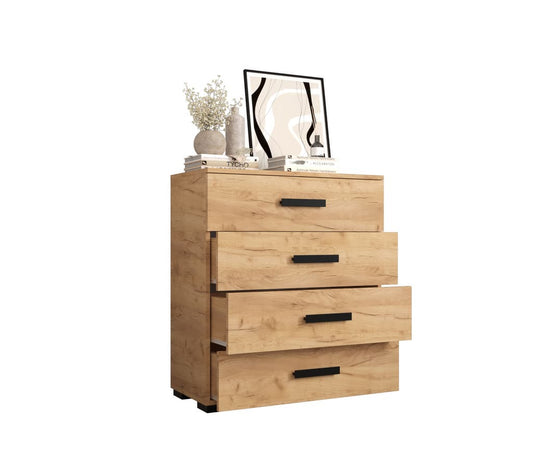 Bergamo Chest Of Drawers 80cm All Homely