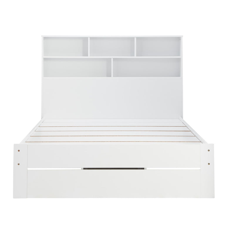 Alfie Versatile Storage Bed with Headboard Solution and Pull-Out Drawer by Birlea