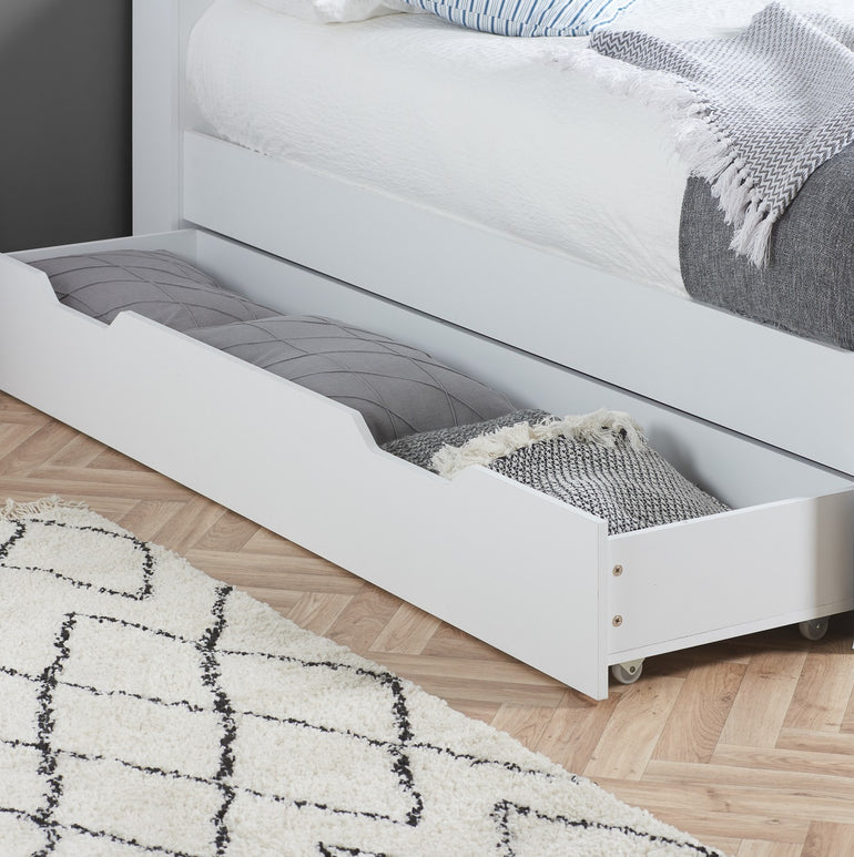 Alfie Versatile Storage Bed with Headboard Solution and Pull-Out Drawer by Birlea