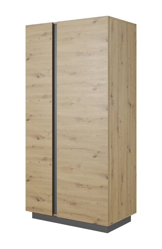 Arco Hinged Door Wardrobe 97cm All Homely