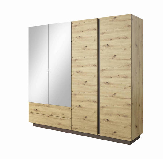 Arco Hinged Door Wardrobe 220cm All Homely