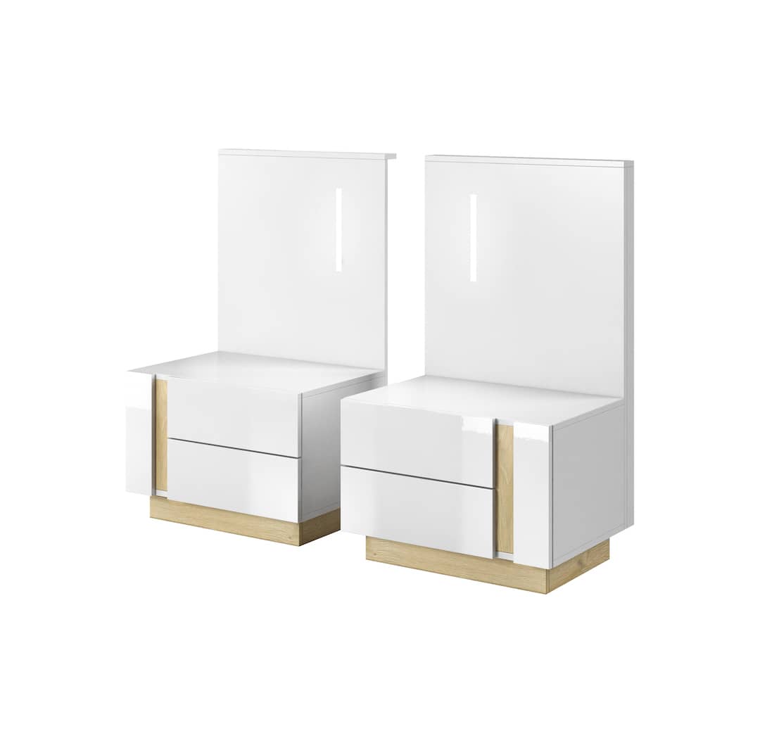 Arco Bedside Cabinets All Homely