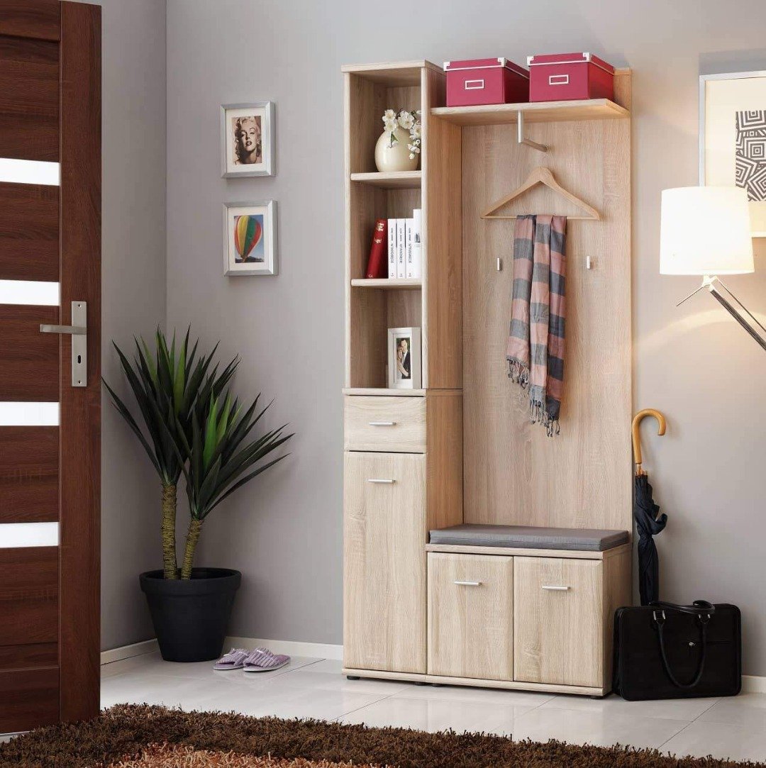 Armario Tall Hallway Cabinet 30cm All Homely