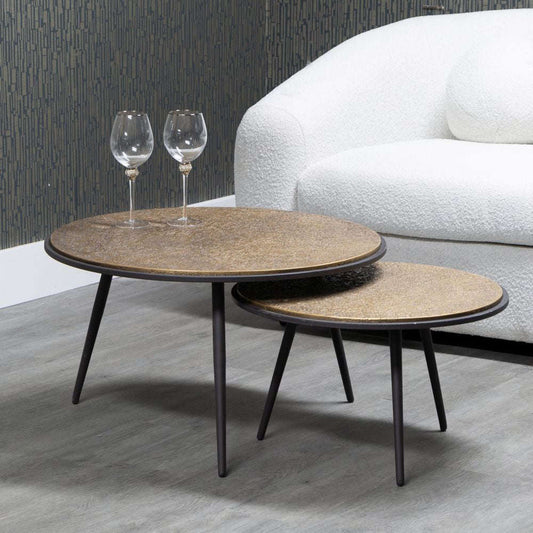 BC Dining - Round Nest of 2 Coffee Tables