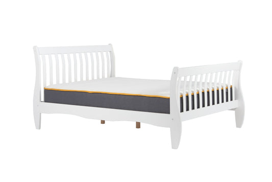 Belford Solid Pine Bed with Versatile Design and Sprung Slatted Base for Greater Comfort