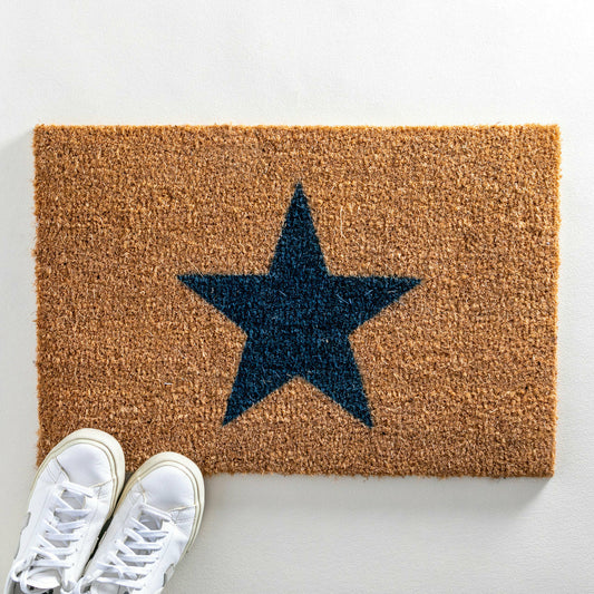 Artsy Doormats Blue Star Doormat