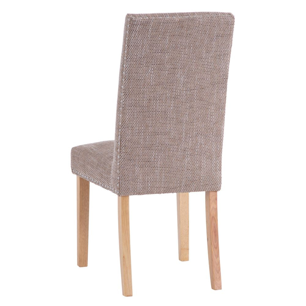 The Chair Collection - Studded Dining The Chair - Tweed Fabric