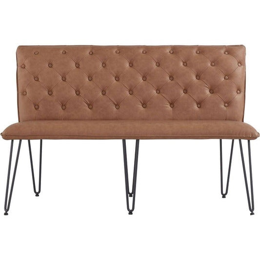 The Chair Collection - Studded back Bench 140cm