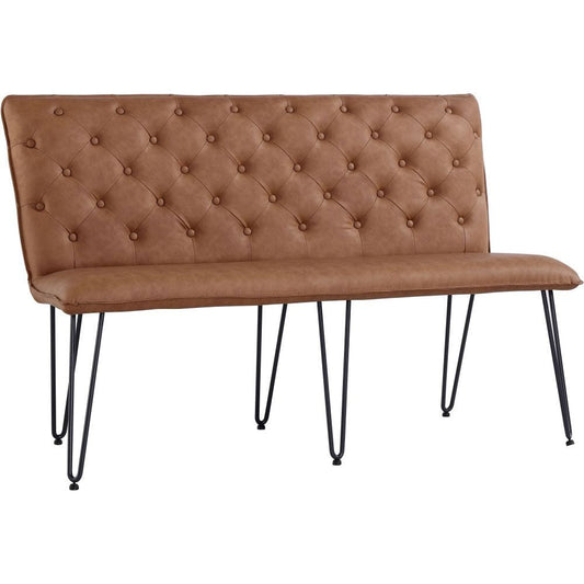The Chair Collection - Studded back Bench 140cm