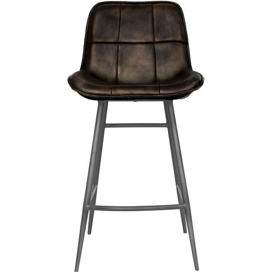 The Chair Collection - Leather & Iron Bar