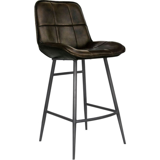 The Chair Collection - Leather & Iron Bar