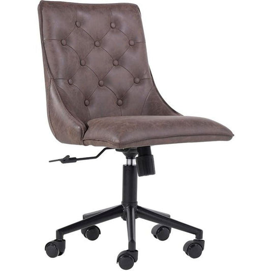 The Chair Collection Brown - Button Back Office