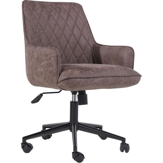 The Chair Collection Brown - Diamond Stitch Office
