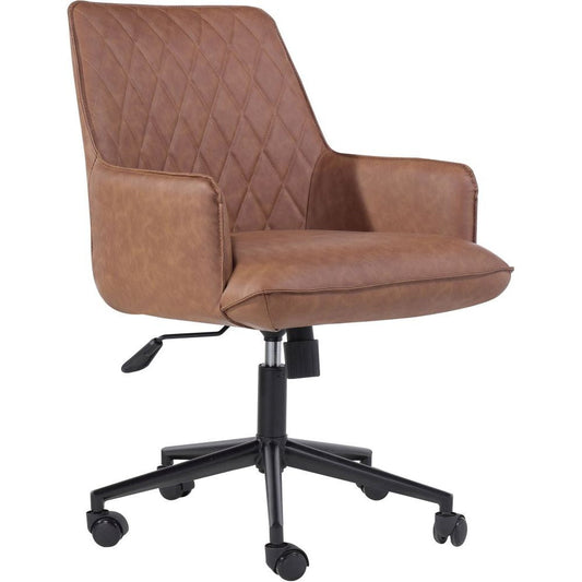 The Chair Collection Tan - Diamond Stitch Office