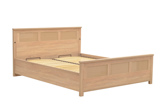 Cremona Bed with LED in 3 Sizes All Homely