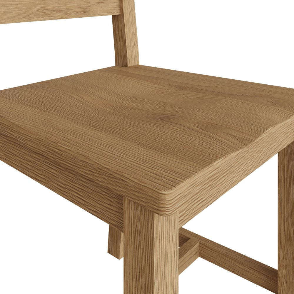 CO Dining & Occasional - Ladder Back Chair Wooden Seat