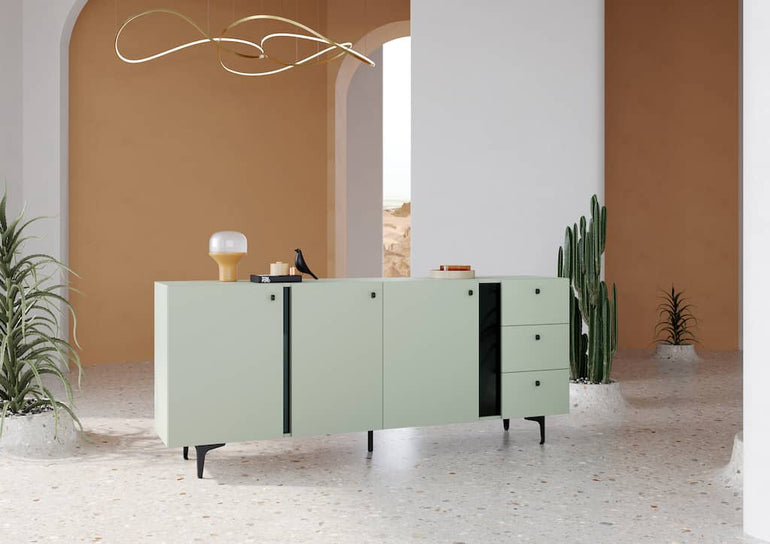 Milano Sideboard Cabinet 200cm All Homely