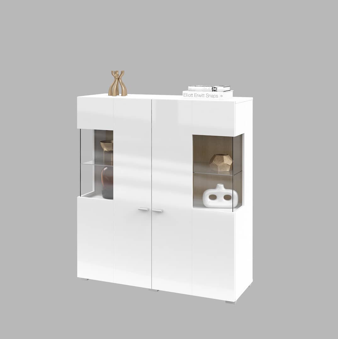 Coby 46 Display Cabinet 110cm All Homely
