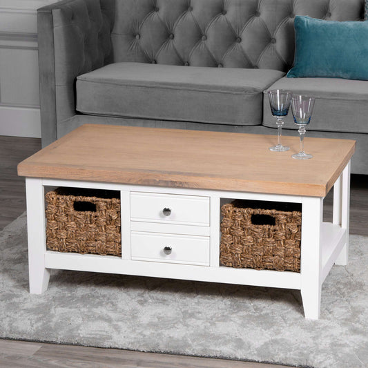 EA Dining White - Coffee table