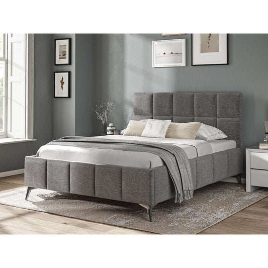 Fabric Bed Collection Dark Grey - 5'0 Fabric Bedframe