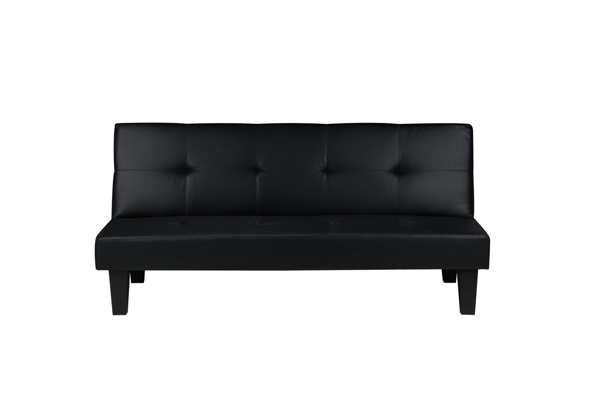 Franklin Sofa Bed - Classic Contemporary Design, Eucalyptus Wood Frame, Comfortable Foam Filling, Faux Leather Upholstery