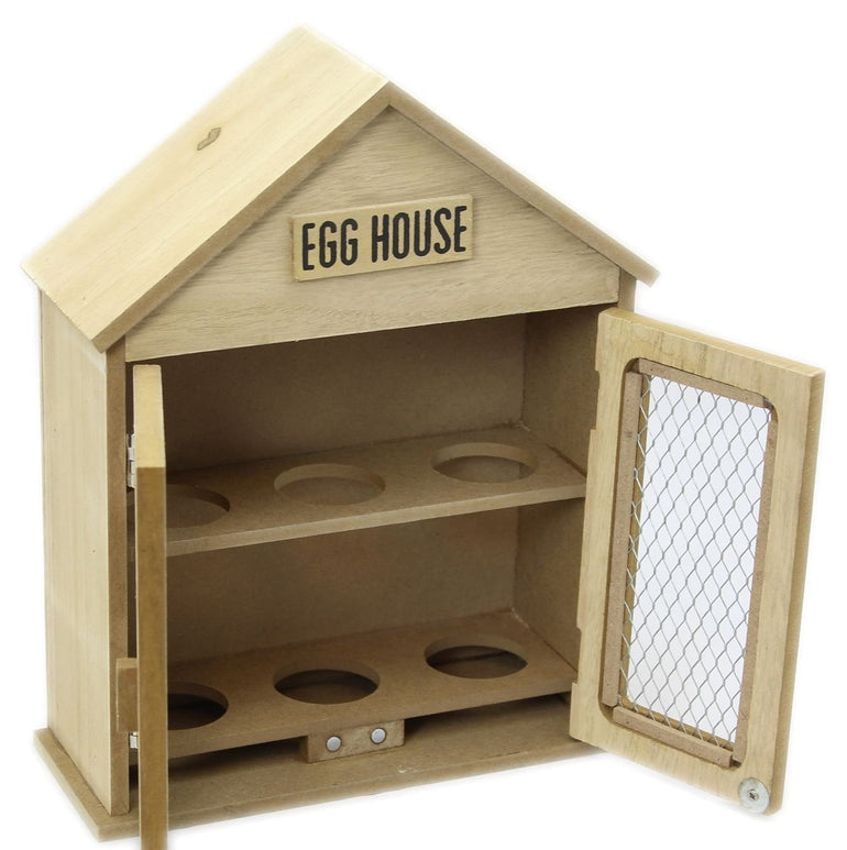Wooden Two Door Egg House