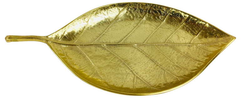 Golden Deco Leaf 44cm