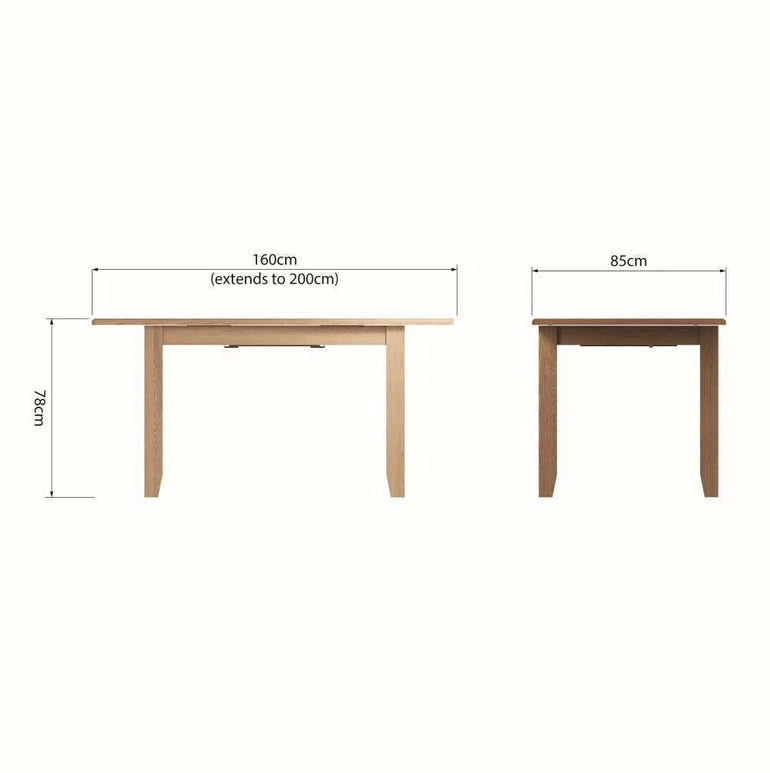 GAO Dining & Occasional - 1.6M Extending Table
