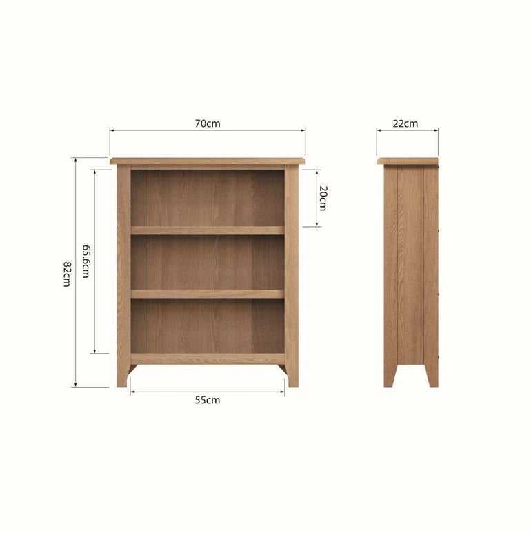 GAO Dining & Occasional - Small Wide Bookcase