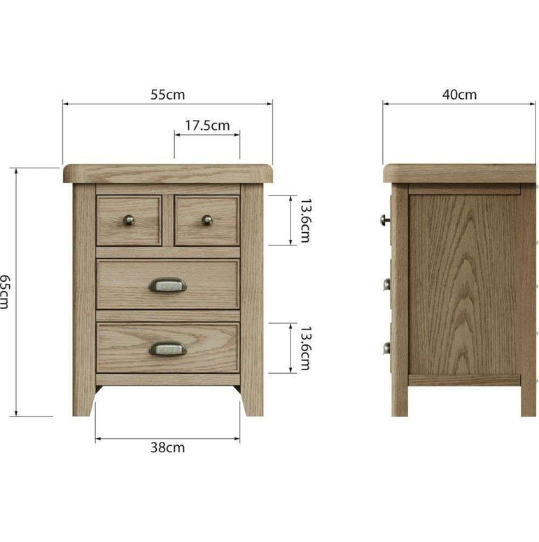 HO Bedroom - Extra Large Bedside Cabinet
