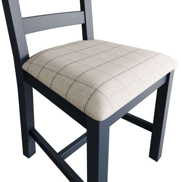 HOP Dining & Occasional Blue - Slatted Dining Chair Beige