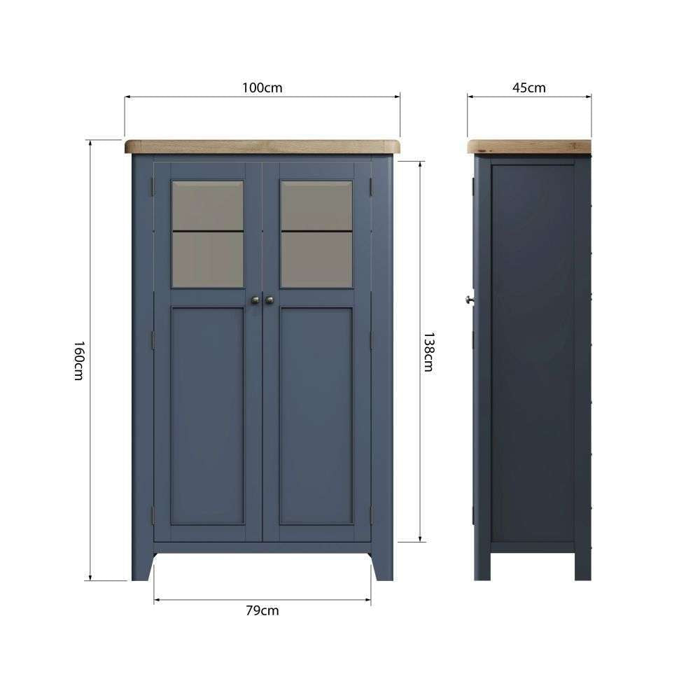 HOP Dining & Occasional Blue - Drinks Cabinet