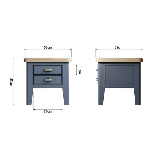 HOP Dining & Occasional Blue - Lamp Table