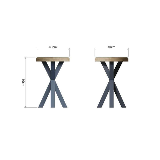 HOP Dining & Occasional Blue - Round Side Table