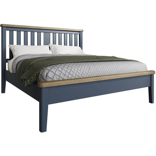 HOP 6'0 Bed with Wooden Headboard and Low End Footboard