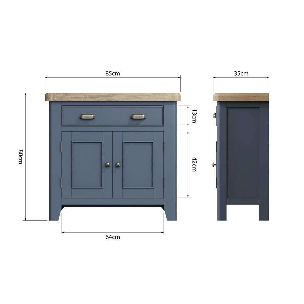 HOP Dining & Occasional Blue - 1 Drawer 2 Door Sideboard
