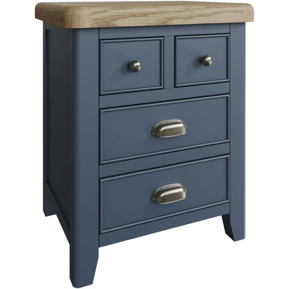 HOP Bedroom Blue - Extra Large Bedside Cabinet