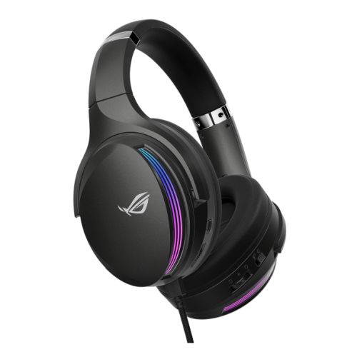 Asus ROG Fusion 500 II RGB Gaming Headset, USB-C/USB-A/3.5mm Jack, 50mm Drivers, 7.1 Surround Sound, AI Noise Cancelling Mic All Homely
