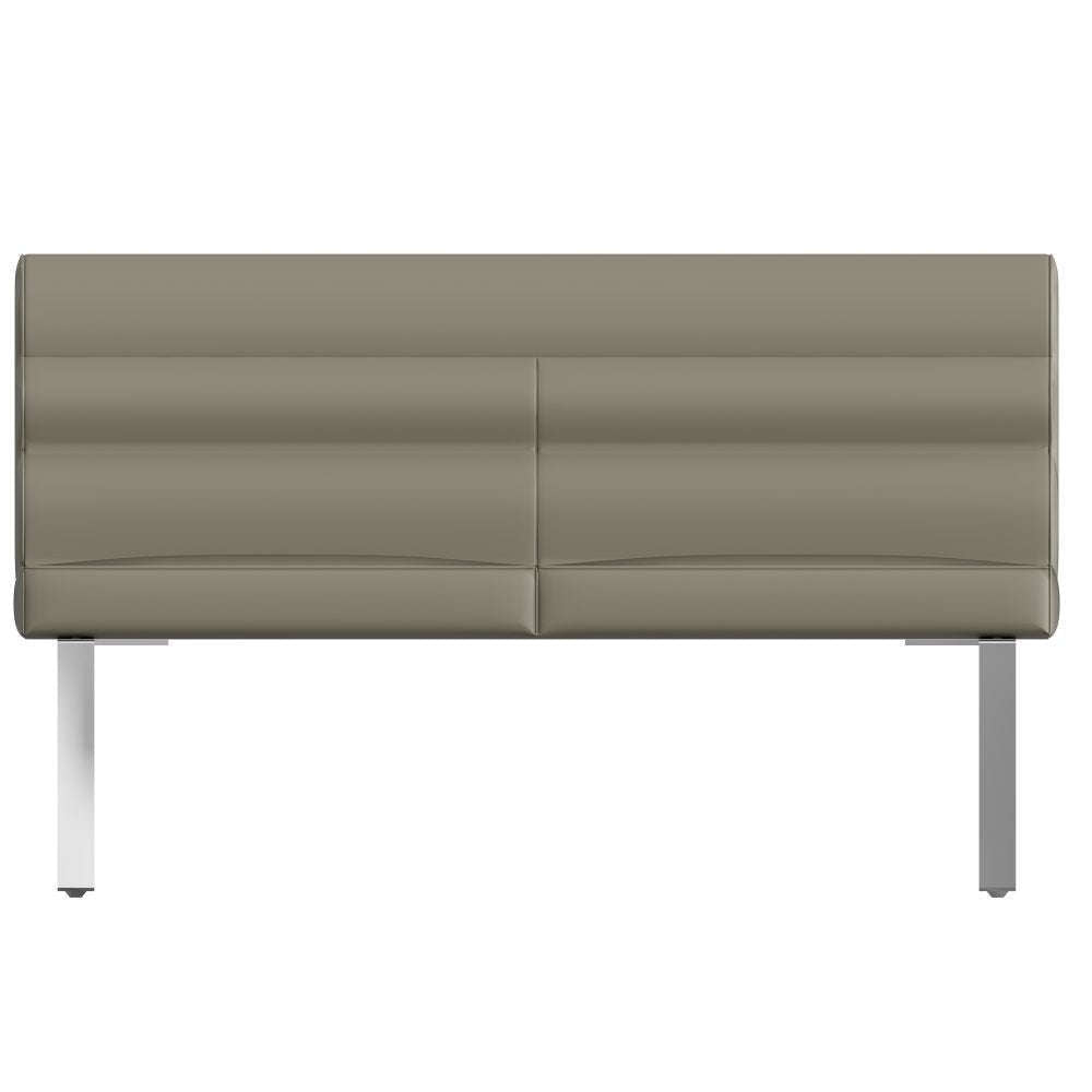ID Dining - 1.4m Dining Bench with Back in Taupe