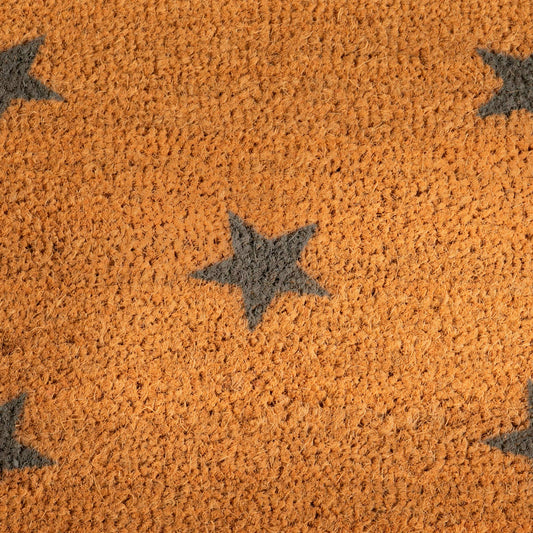 Artsy Doormats Grey Multi Stars Patio Doormat