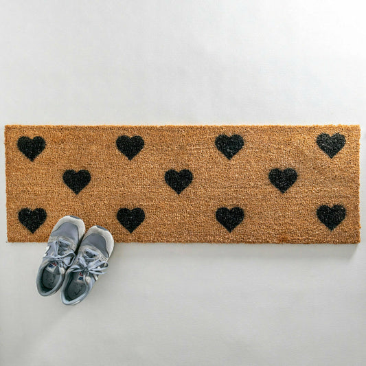 Artsy Doormats Hearts Patio Doormat