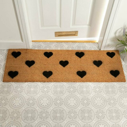 Artsy Doormats Hearts Patio Doormat