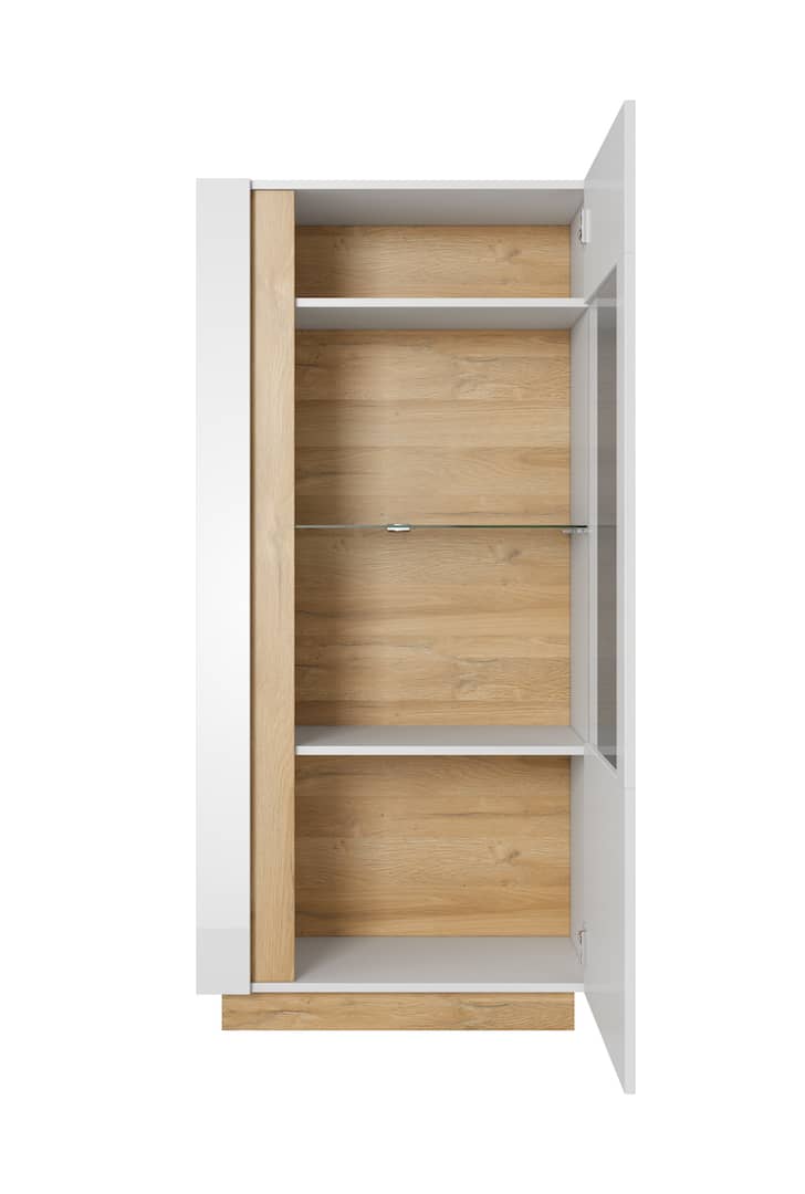 Arco Display Cabinet 72cm All Homely