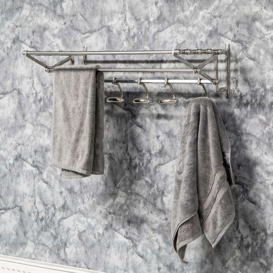 Mint Homeware - Towel Hanger Wall Hook - Nickel