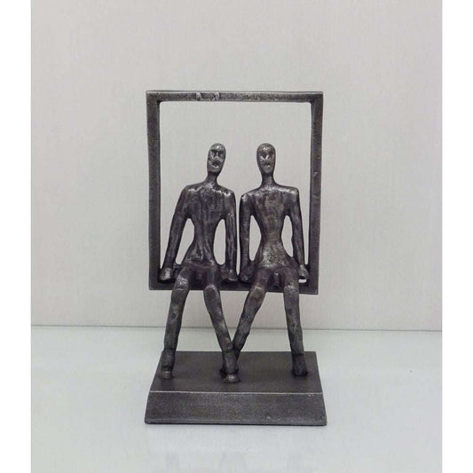 Mint Homeware - Man/Woman Sculpture - Grey