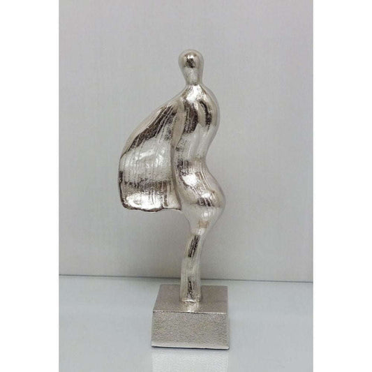 Mint Homeware - Medium Sculpture - Rough Nickel
