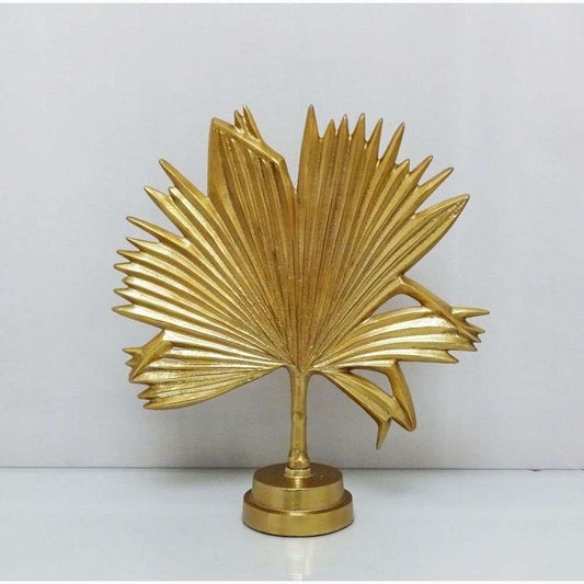Mint Homeware - Large Leaf Sculpture - Gold